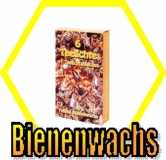 Teelichte Set 100 % Bienenwachs im 6-er Karton inkl.Glas
