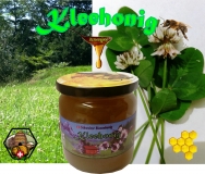 Kleehonig 500g kalt geschleudert