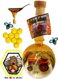 Hürlimann Trakor in Geschenkflasche Honigkräuter Schnaps  2 dl 36% Vol.