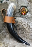 Trinkhorn Einfach schwarz 0,5 Liter